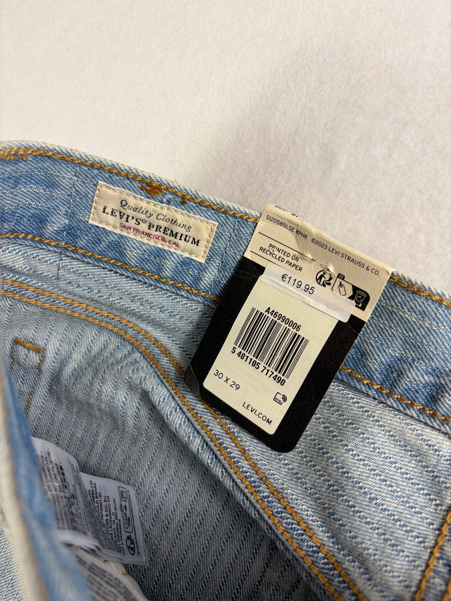 *ÚJ* Vintage Levi Strauss & Co 501-es farmernadrág