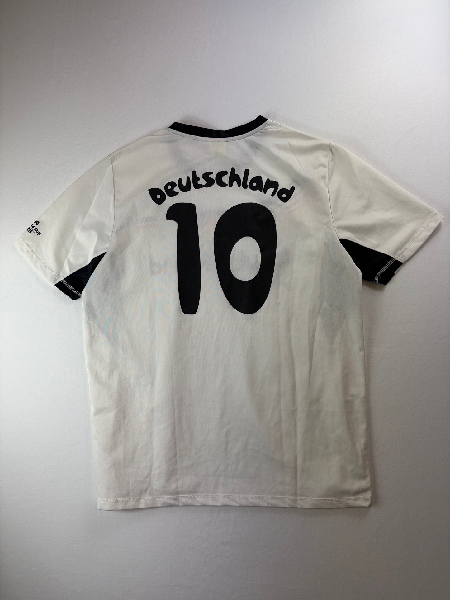 Tricou vintage de fotbal Cupa Mondială FIFA Brazilia vs. Germania
