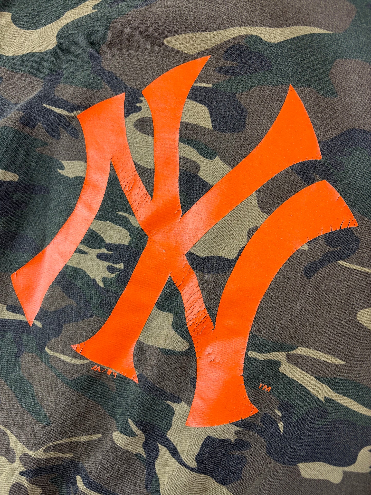 MLB x New York Yankees x Majestic Camo Hoodie