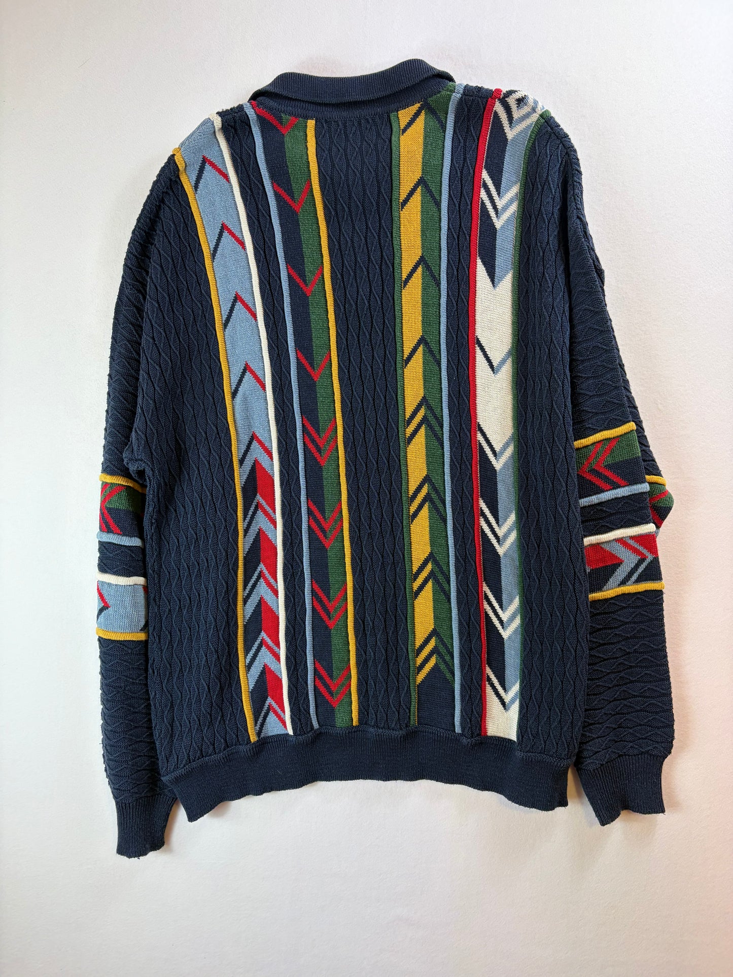 Pulover cu fermoar vintage Umberto Rosetti