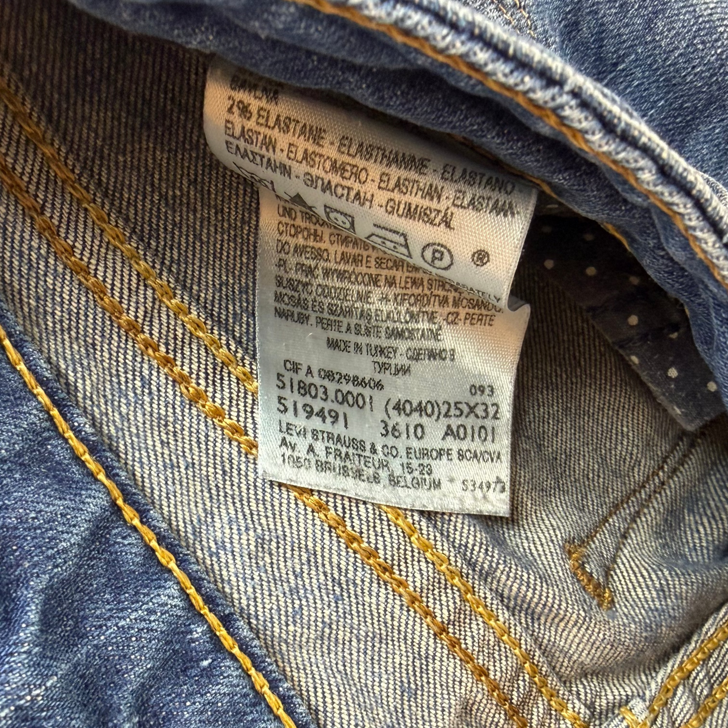 Levi Strauss & Co női Boyfriend farmernadrág