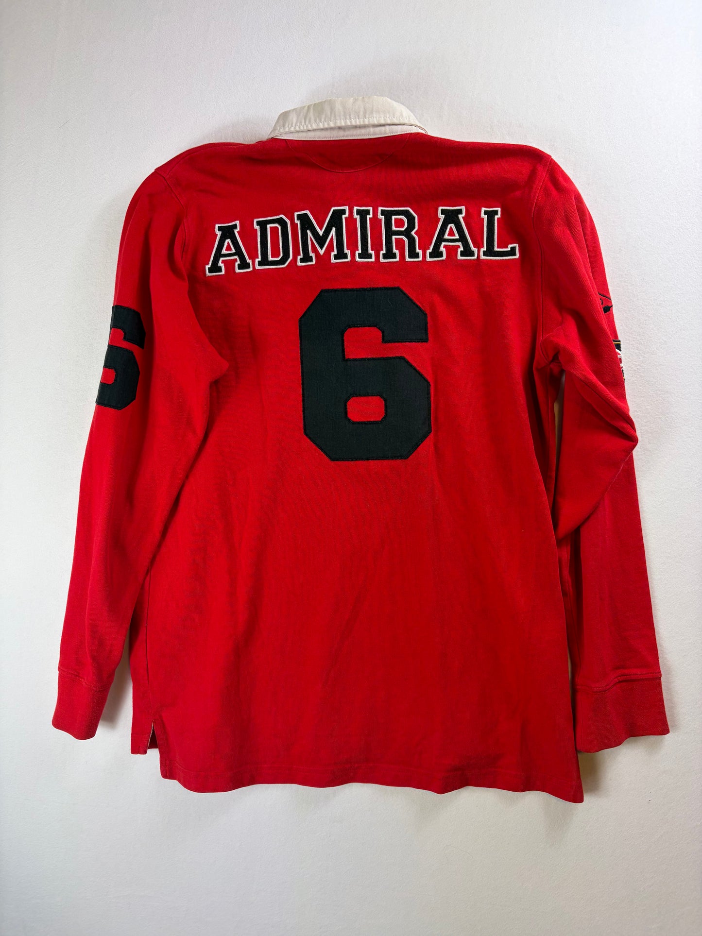 Bluză tip polo de rugby cu mânecă lungă Admiral x Oxford