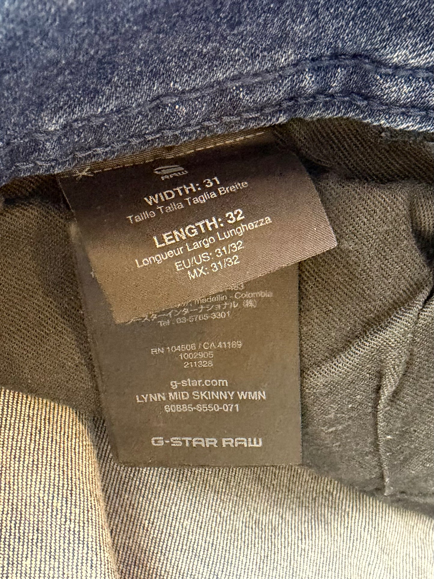 G-Star RAW női skinny farmernadrág