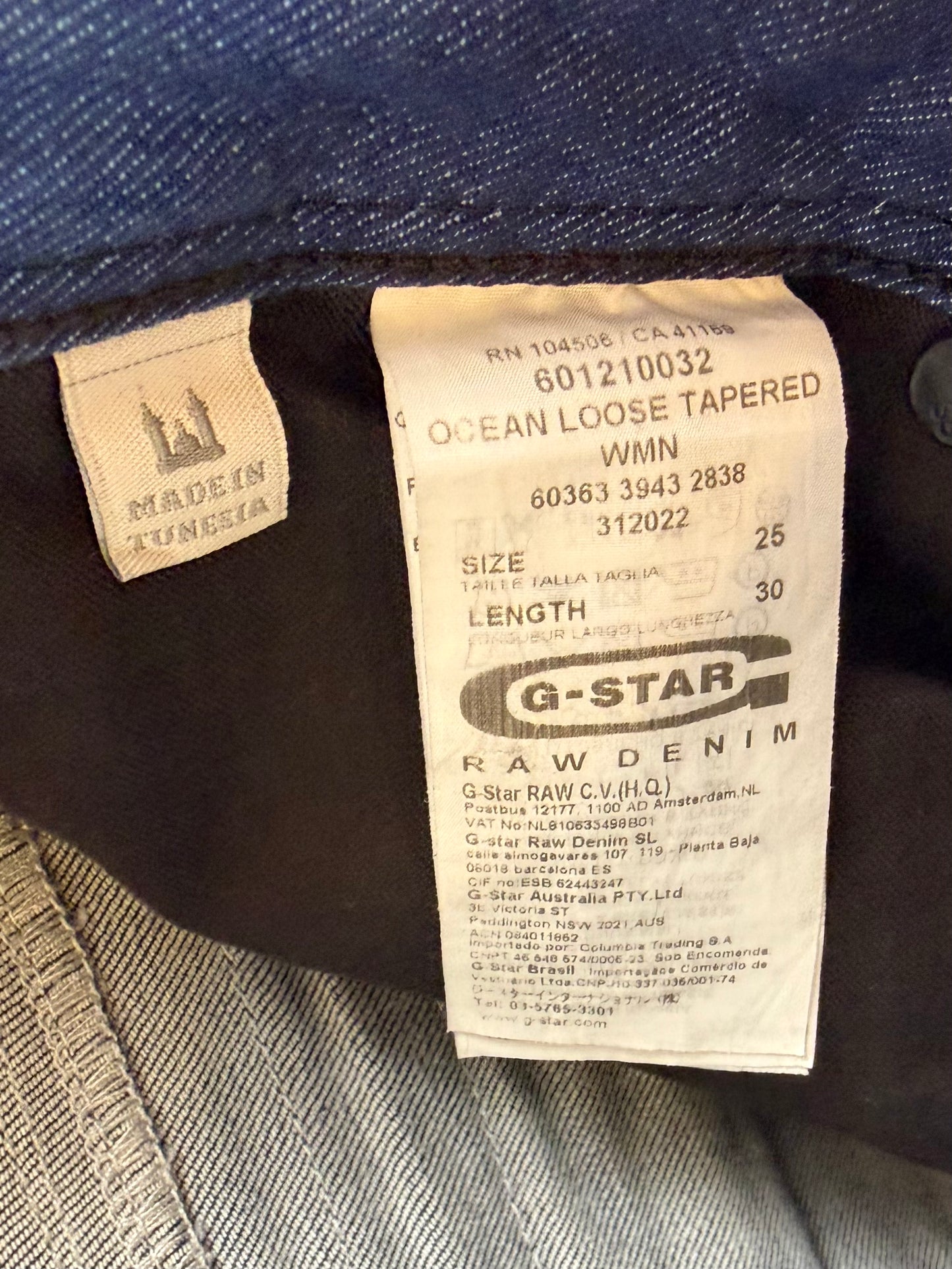 G-Star RAW női egyedi, szűkülő farmernadrág