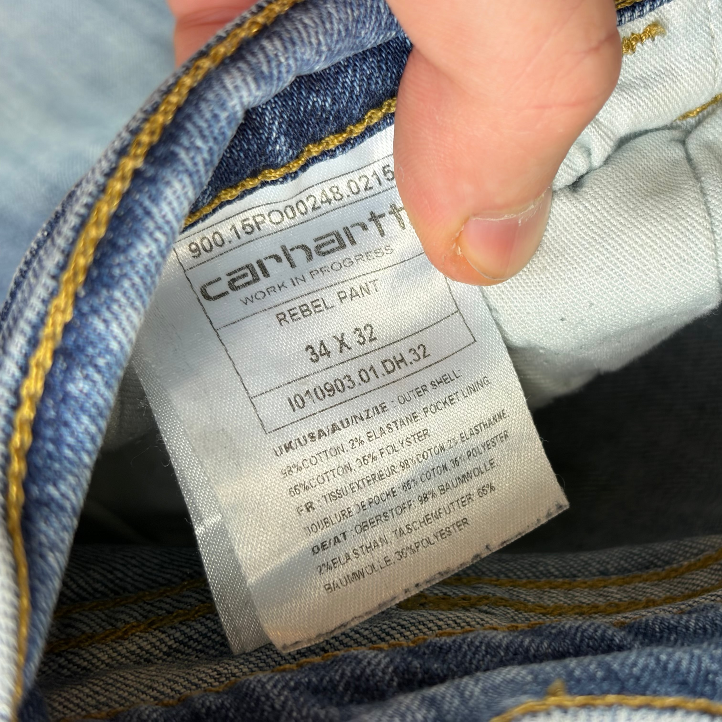 Carhartt Slim Fit farmernadrág