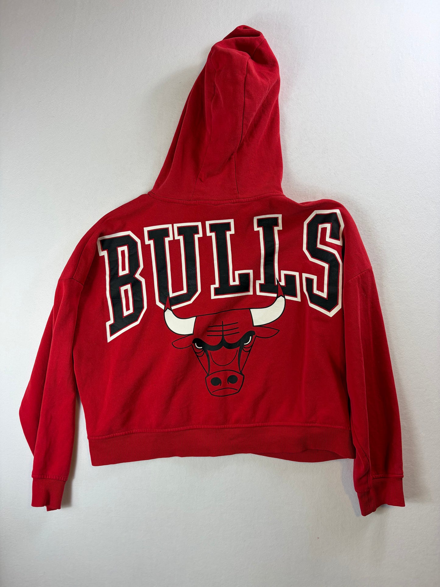 NBA x Chicago Bulls női túlméretezett kapucnis pulóver