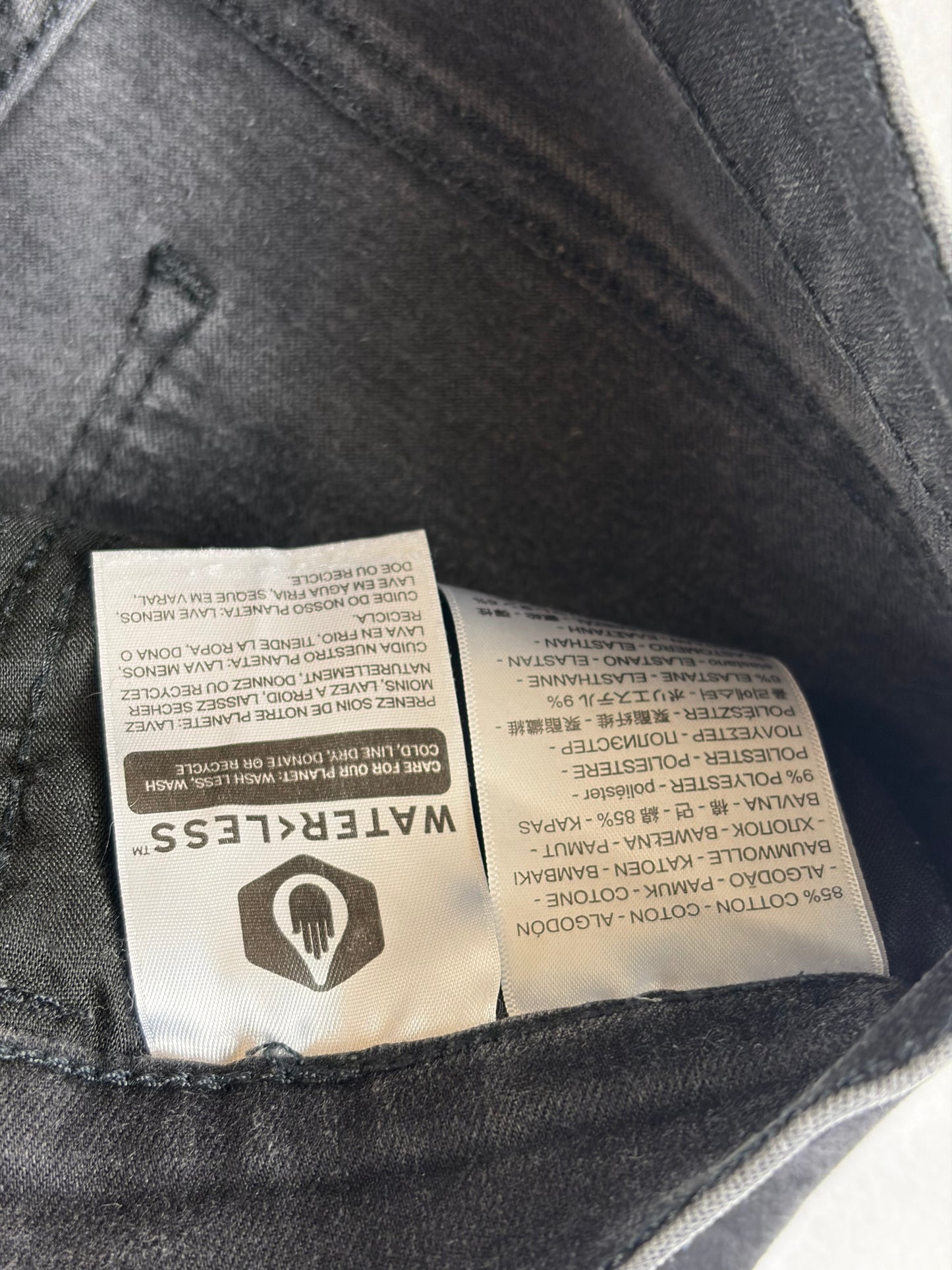 Levi Strauss & Co női magas derekú skinny farmernadrág