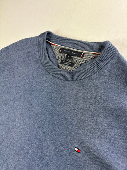 Tommy Hilfiger pamut-kasmír pulóver