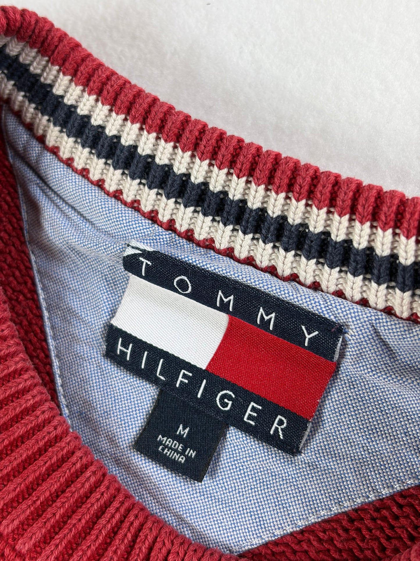 Tommy Hilfiger kötött pulóver
