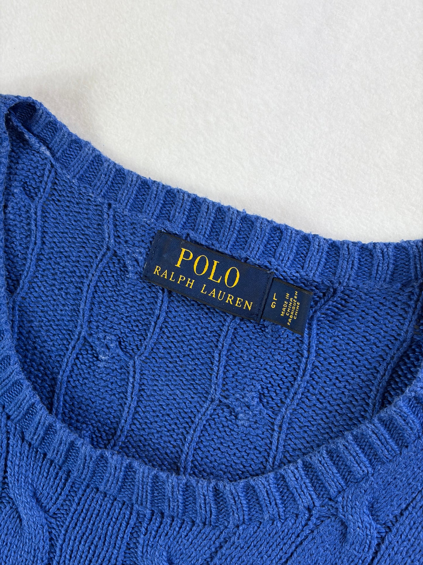 Ralph Lauren kötött pulóver