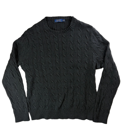 Pulover tricotat cu model împletit Ralph Lauren