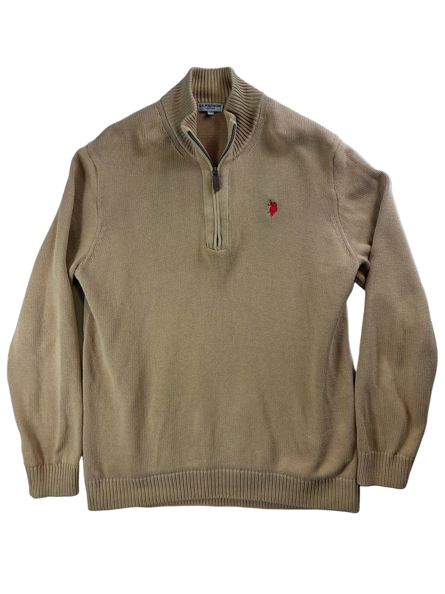 U.S. Polo Assn. Pulover cu fermoar 3/4