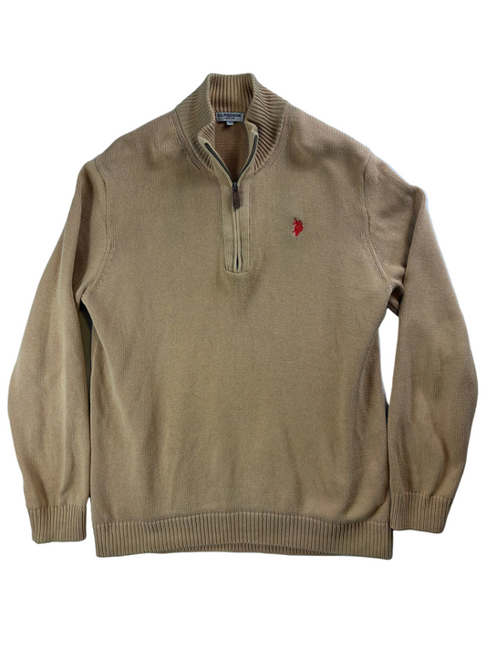 U.S. Polo Assn. Pulover cu fermoar 3/4