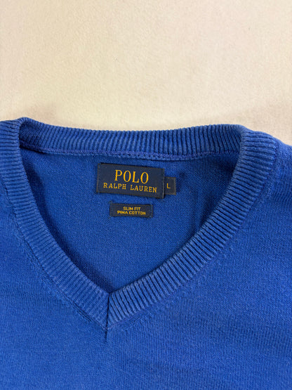 Pulover Ralph Lauren cu decolteu în V