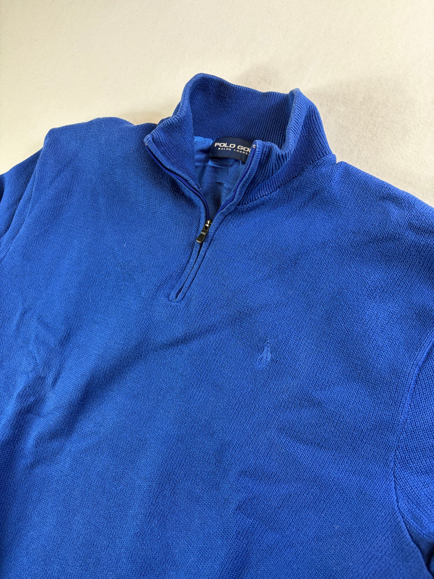 Pulover de golf Ralph Lauren cu fermoar 3/4