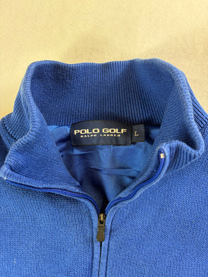 Pulover de golf Ralph Lauren cu fermoar 3/4