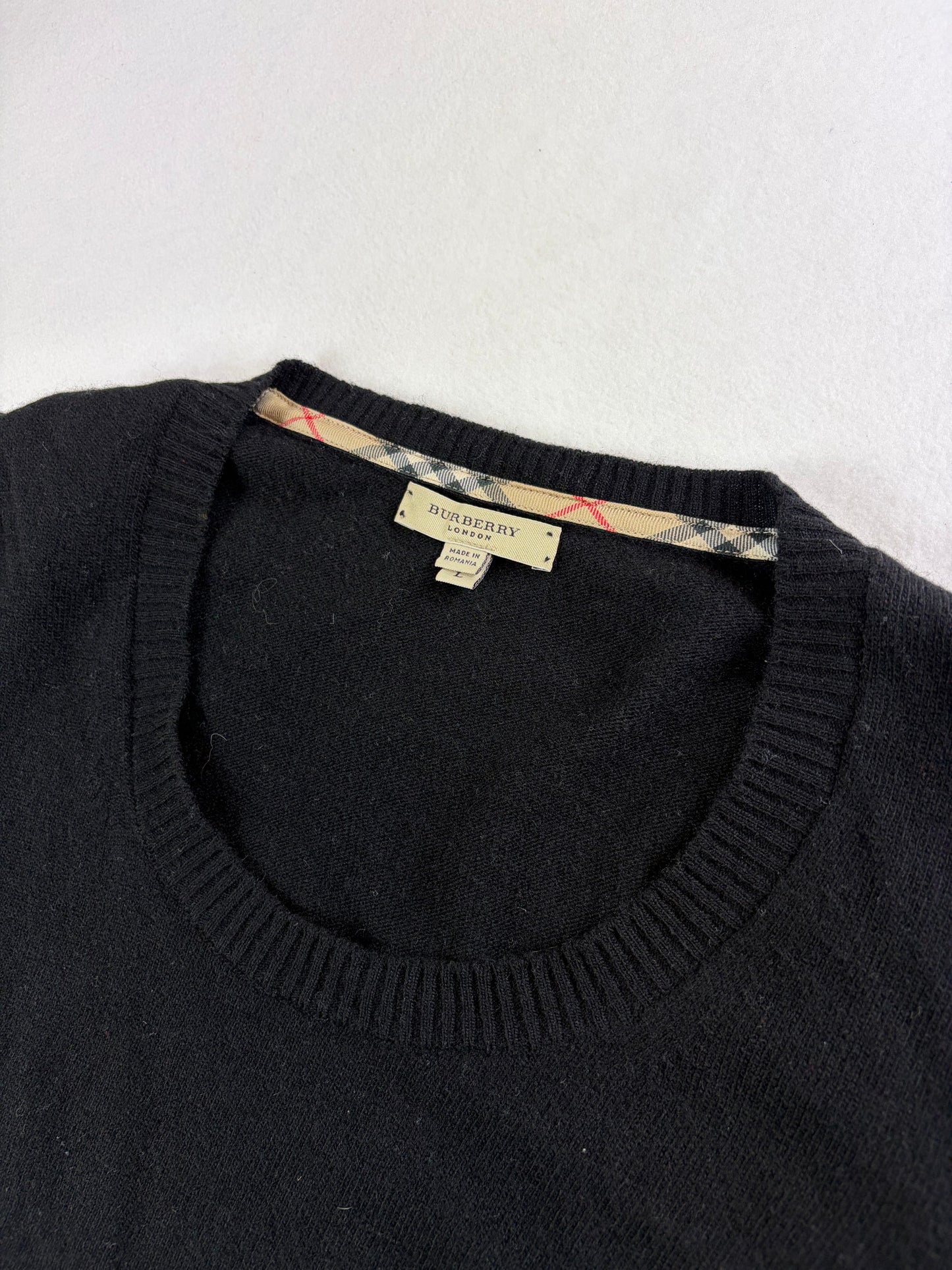 Pulover de lână Burberry pentru femei