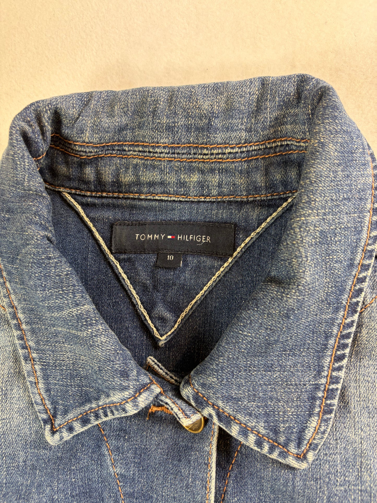 Geacă Tommy Hilfiger de damă, din denim
