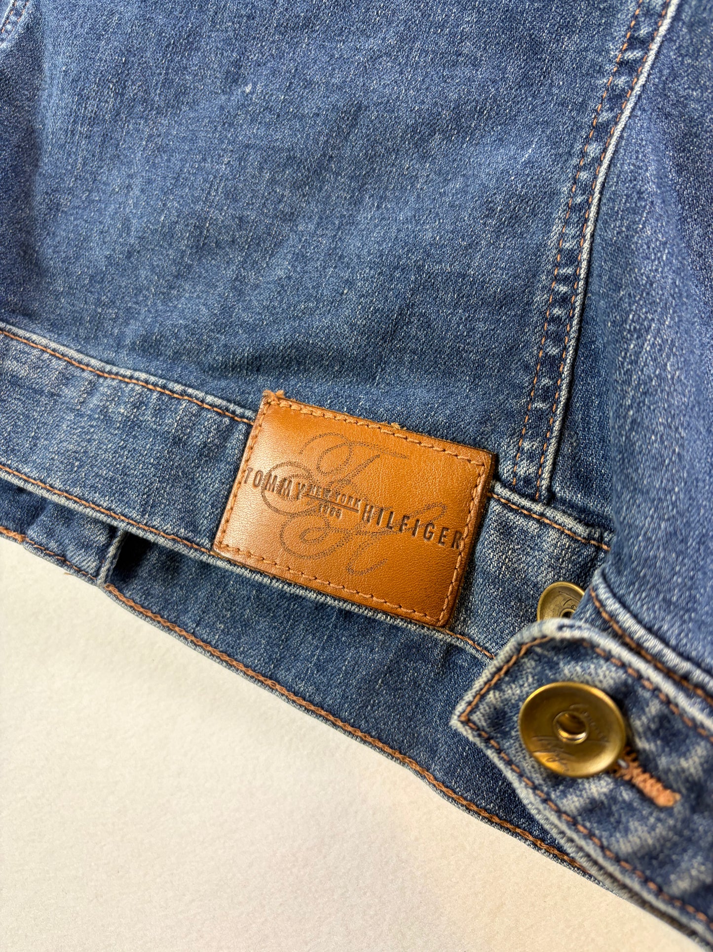 Geacă Tommy Hilfiger de damă, din denim