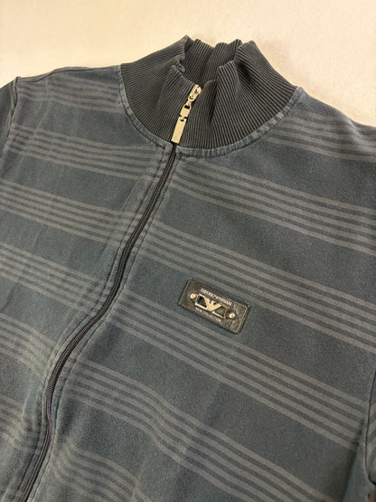 Pulover Vintage cu Fermoar Emporio Armani