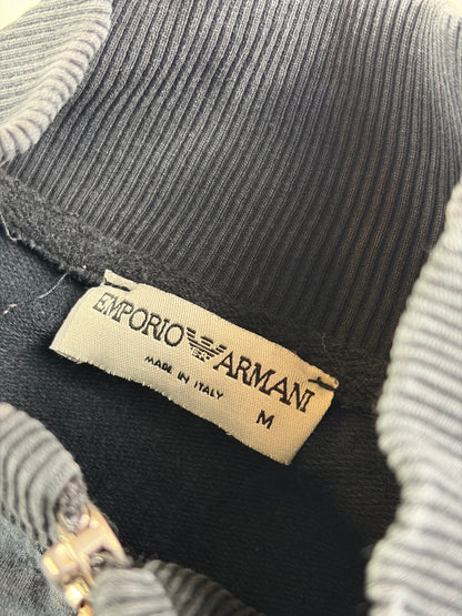 Pulover Vintage cu Fermoar Emporio Armani