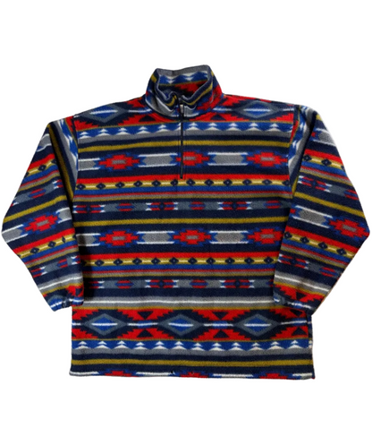 Vintage túlméretes funky polár dzseki