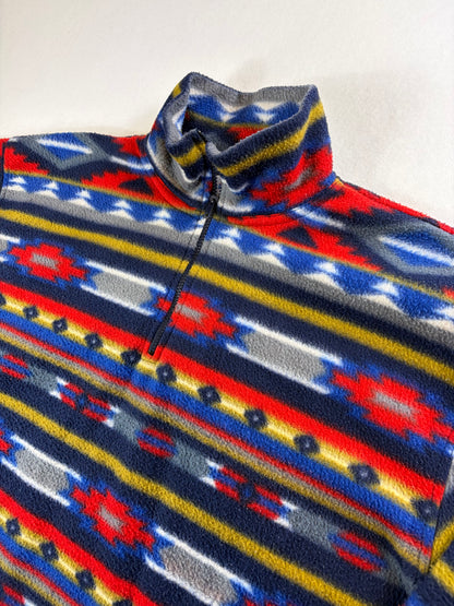 Vintage túlméretes funky polár dzseki