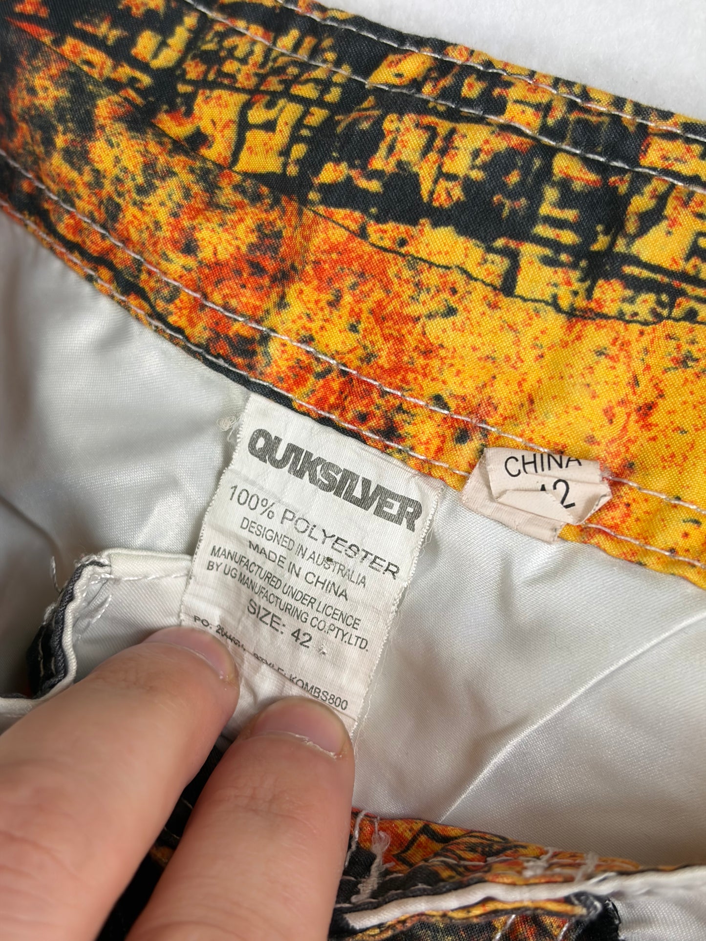 Y2K Quiksilver úszónadrág