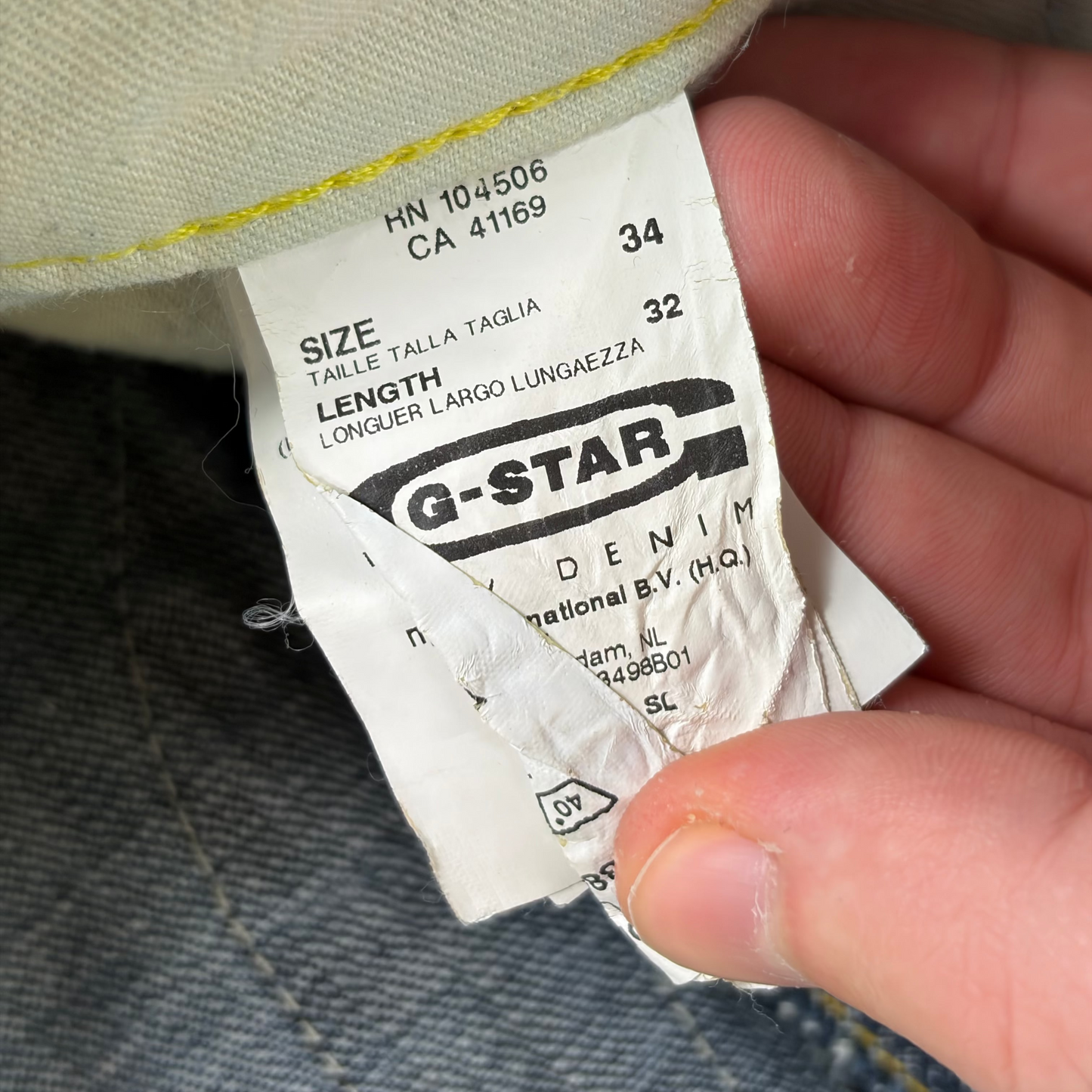 Vintage G-Star RAW farmer rövidnadrág
