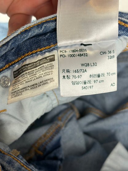 Vintage Levi Strauss & Co szaggatott női farmer