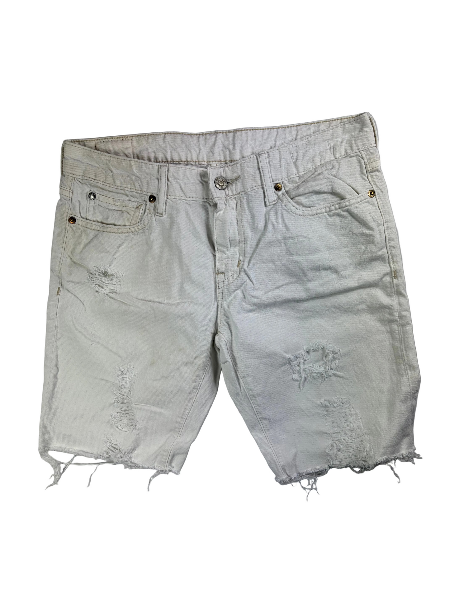 Vintage Ralph Lauren női koptatott farmer rövidnadrág