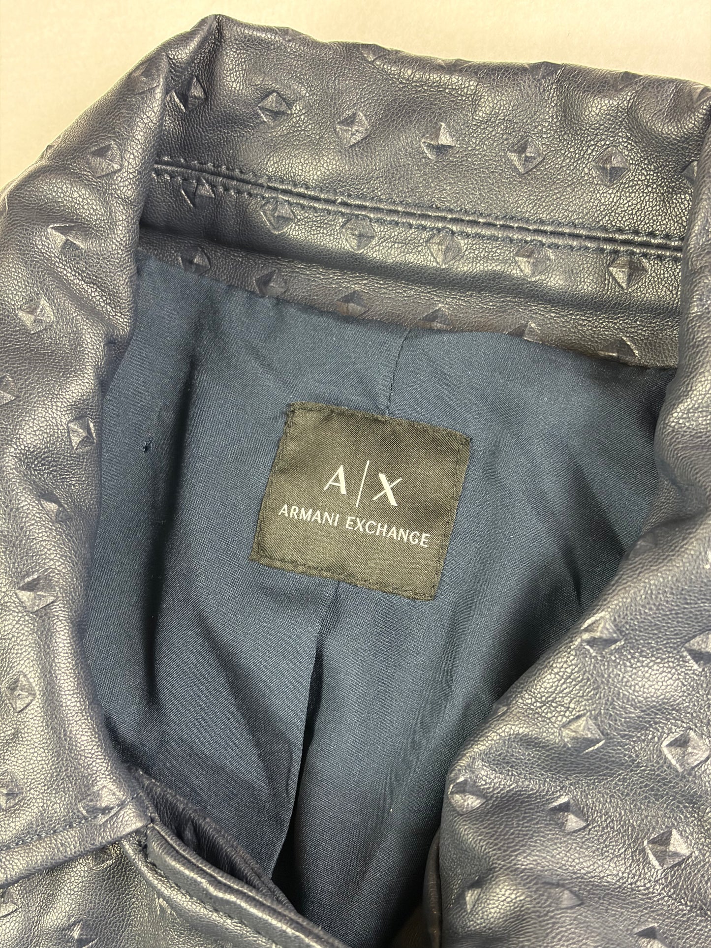 Armani Exchange női bőrdzseki