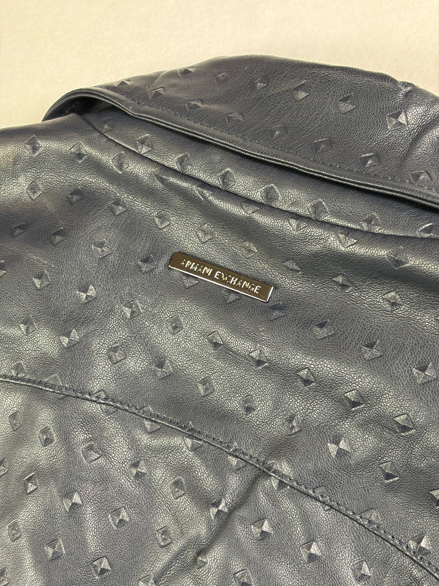 Armani Exchange női bőrdzseki