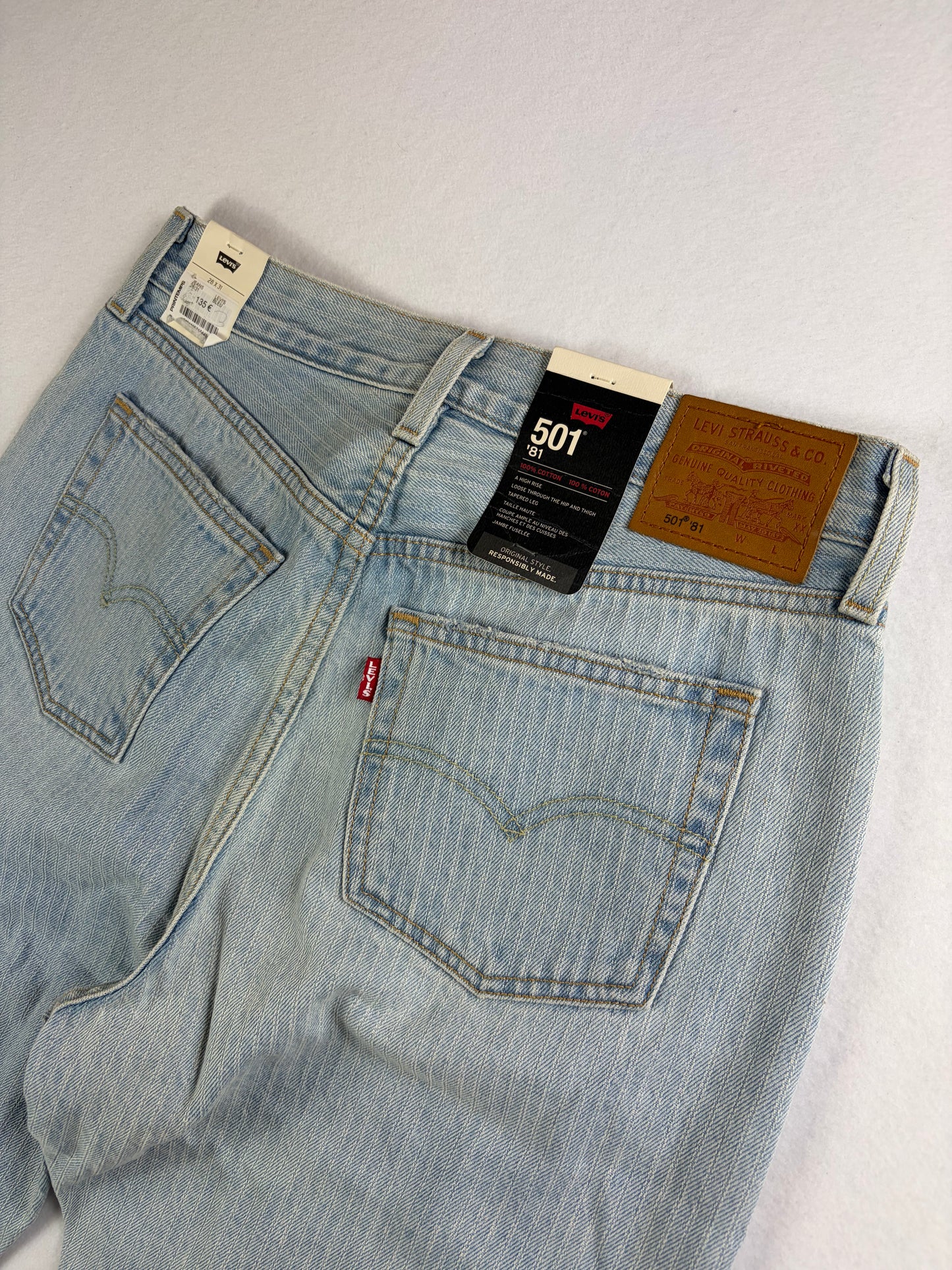 *Új* Vintage Levi Strauss & Co 501-es farmer