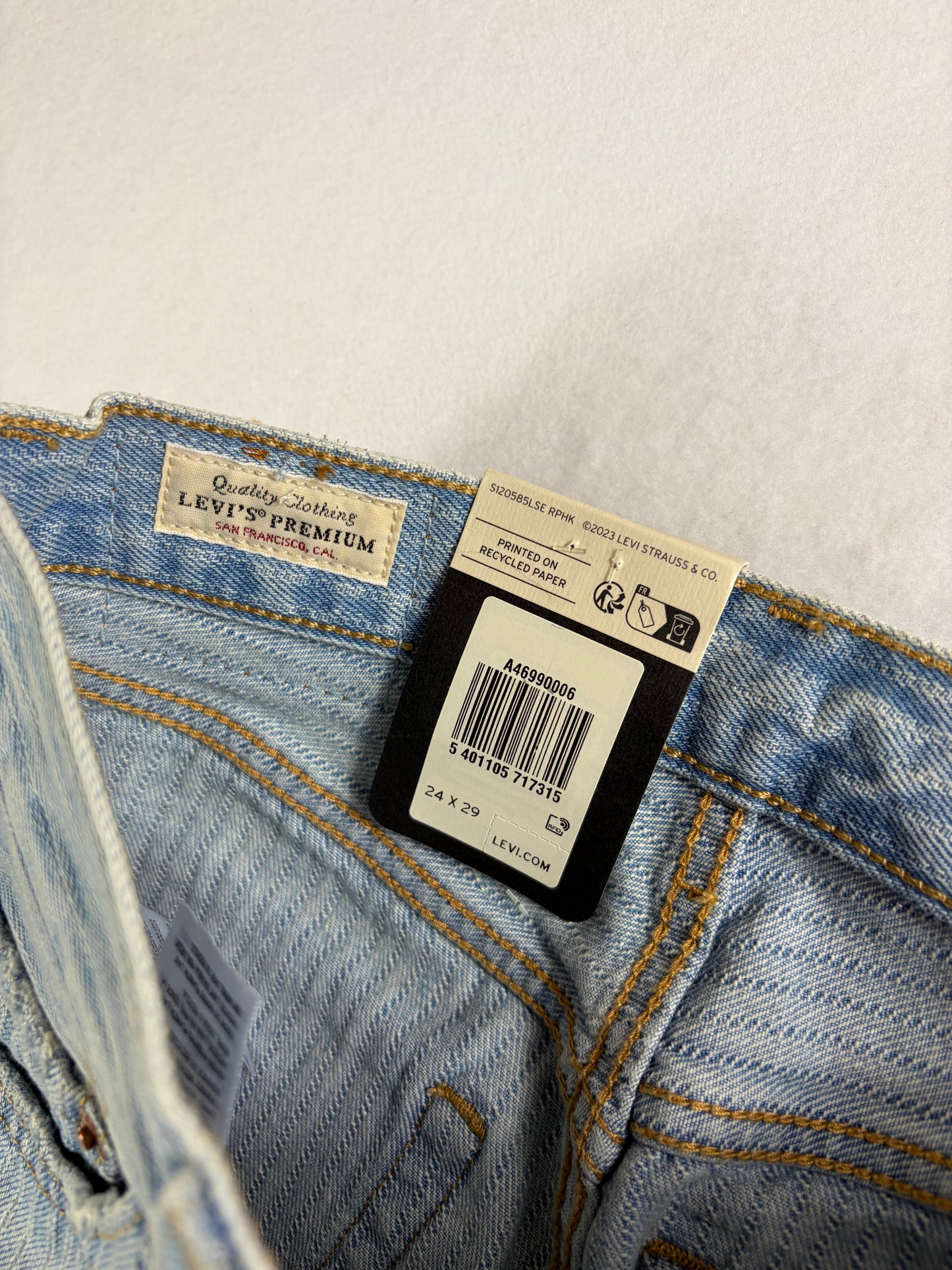 *ÚJ* Női vintage Levi Strauss & Co 501-es farmernadrág