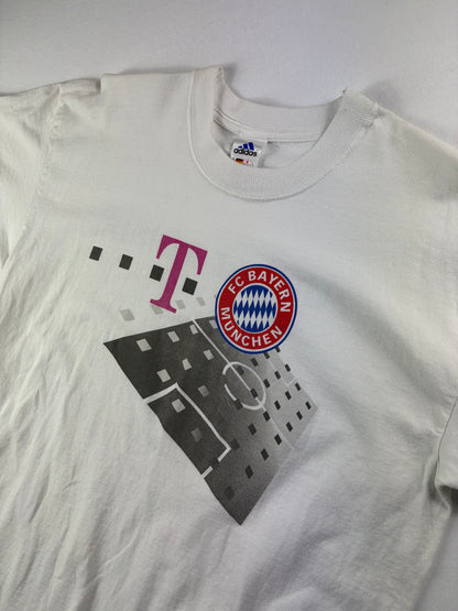 Vintage Adidas x FC Bayern München Football T-Shirt