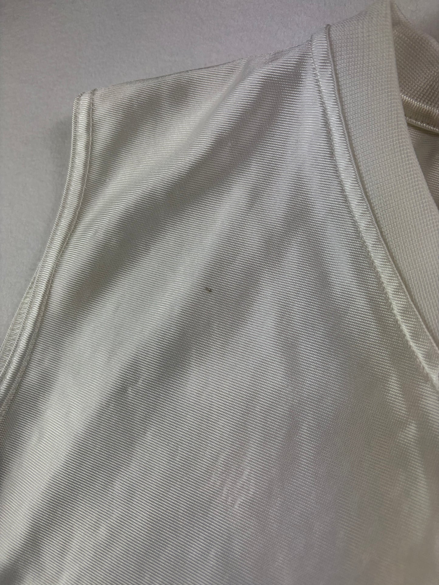 Tricou de baschet fără mâneci Starter, alb și roșu