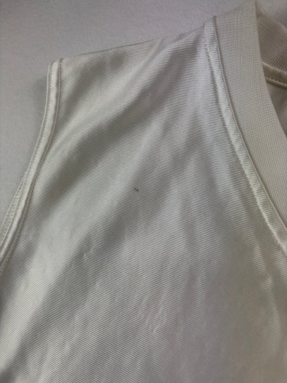 Tricou de baschet fără mâneci Starter, alb și roșu
