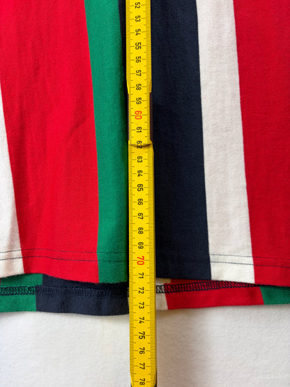 Karl Kani Embroidered Striped T-Shirt
