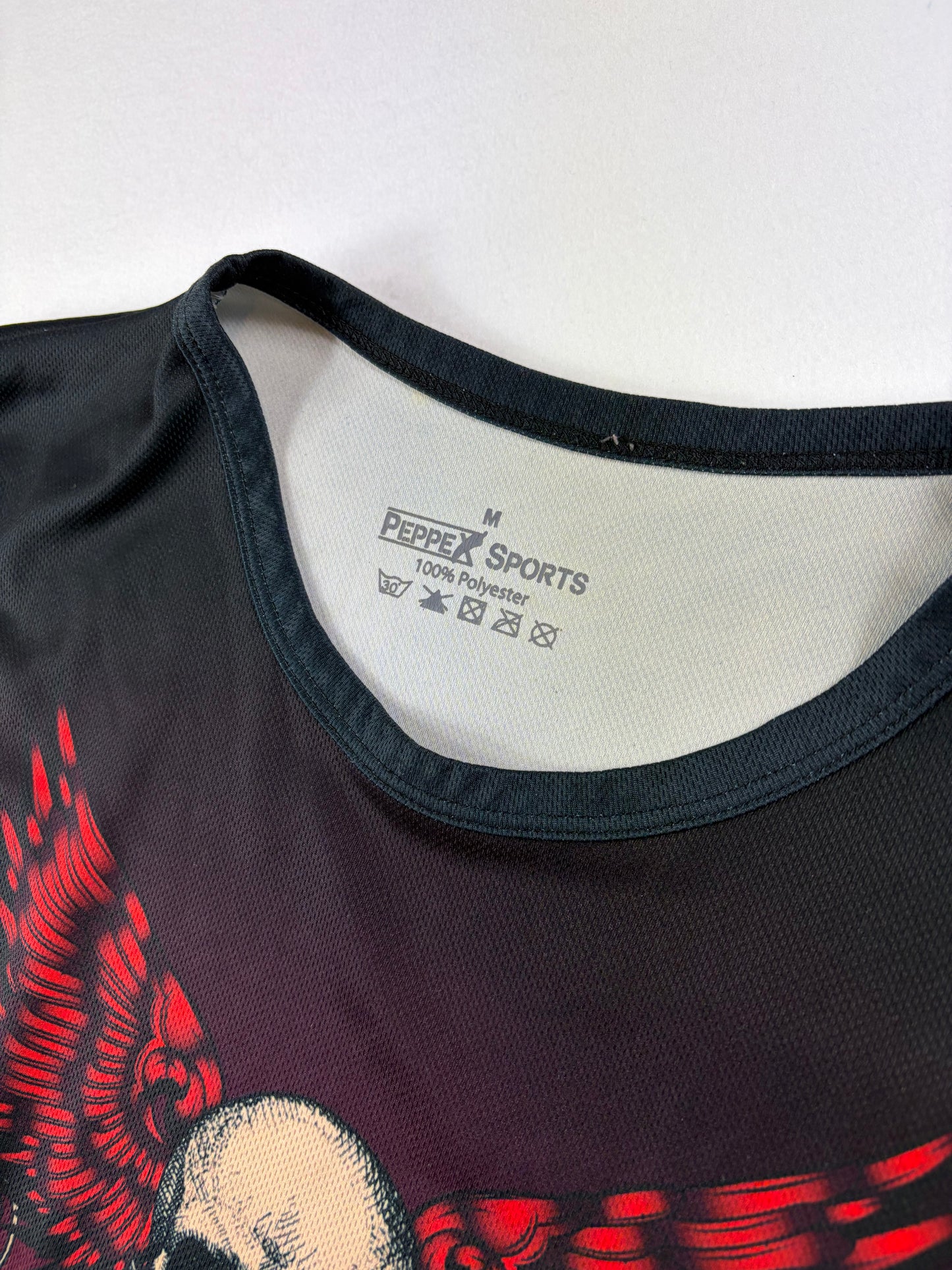 Tricou cu imprimeu Craniu în Stil Y2K