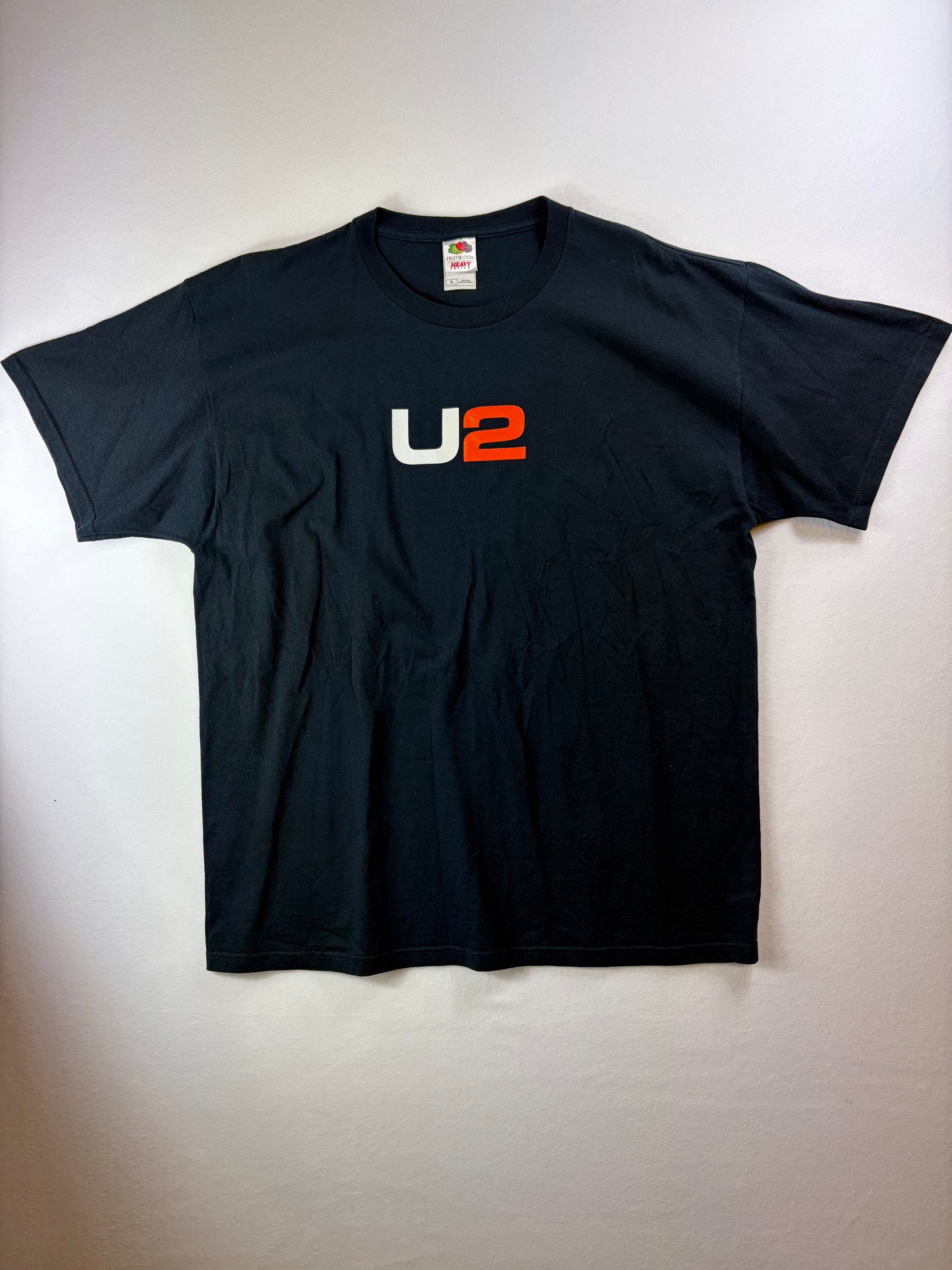 U2 x Fruit of the Loom Rock Band T-Shirt