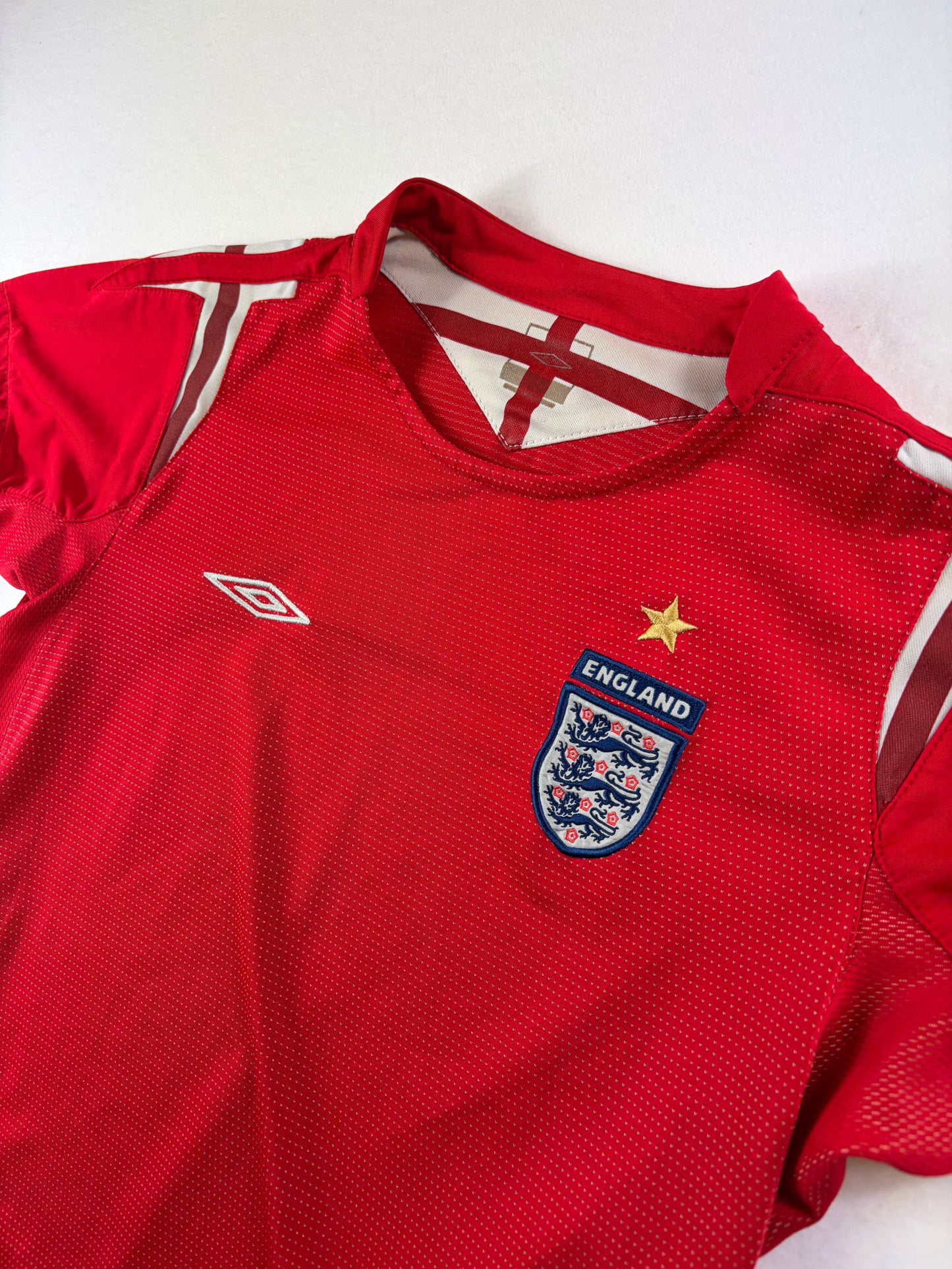 Tricou de fotbal Umbro x Anglia 2004-2006 de deplasare