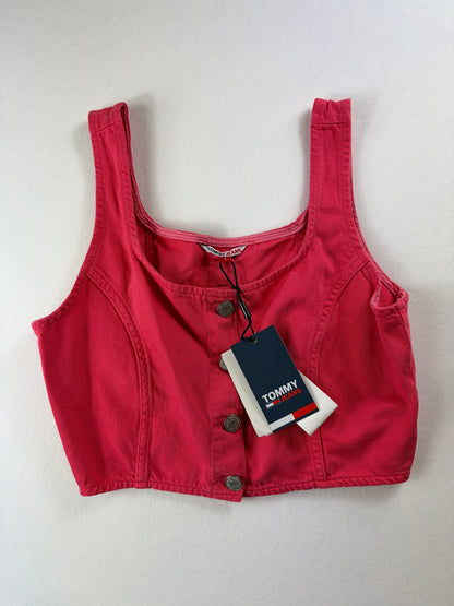 Top Nou din Denim Tommy Hilfiger