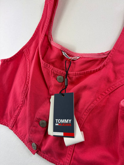 Top Nou din Denim Tommy Hilfiger