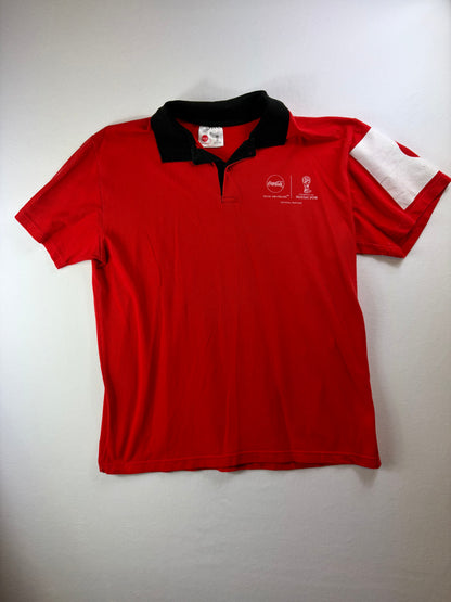 Tricou polo Coca-Cola x Campionatul Mondial de Fotbal FIFA 2018