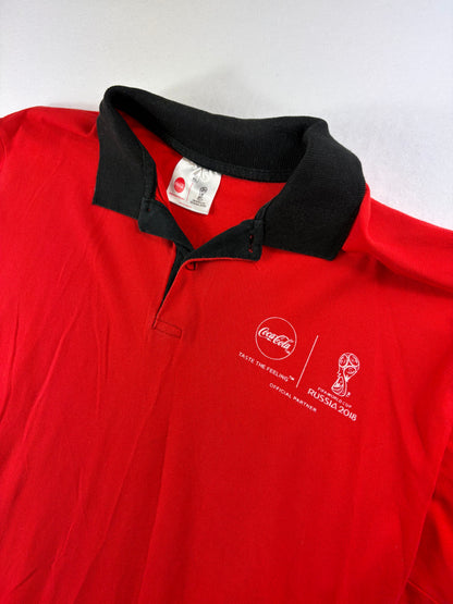 Tricou polo Coca-Cola x Campionatul Mondial de Fotbal FIFA 2018