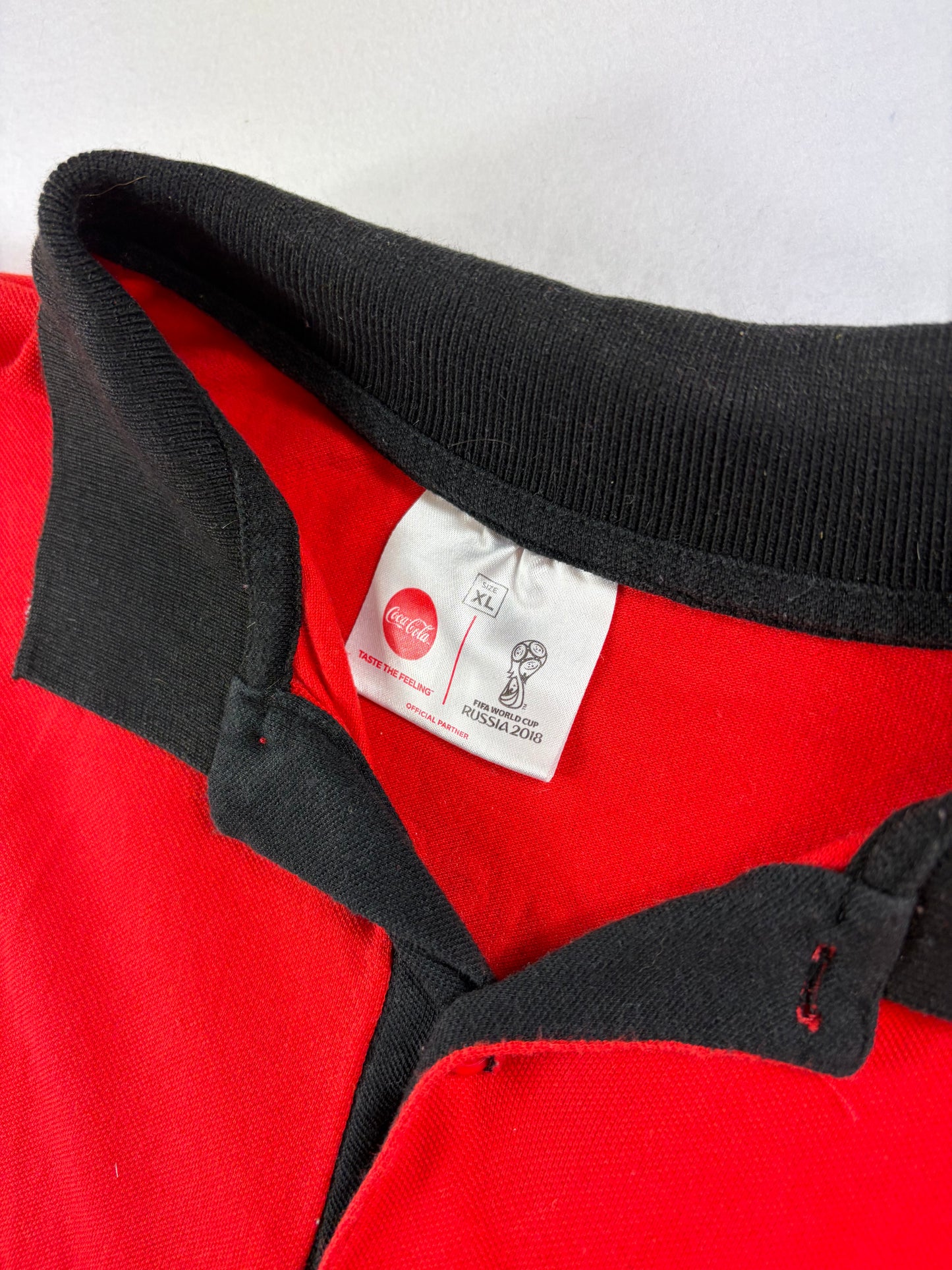 Tricou polo Coca-Cola x Campionatul Mondial de Fotbal FIFA 2018