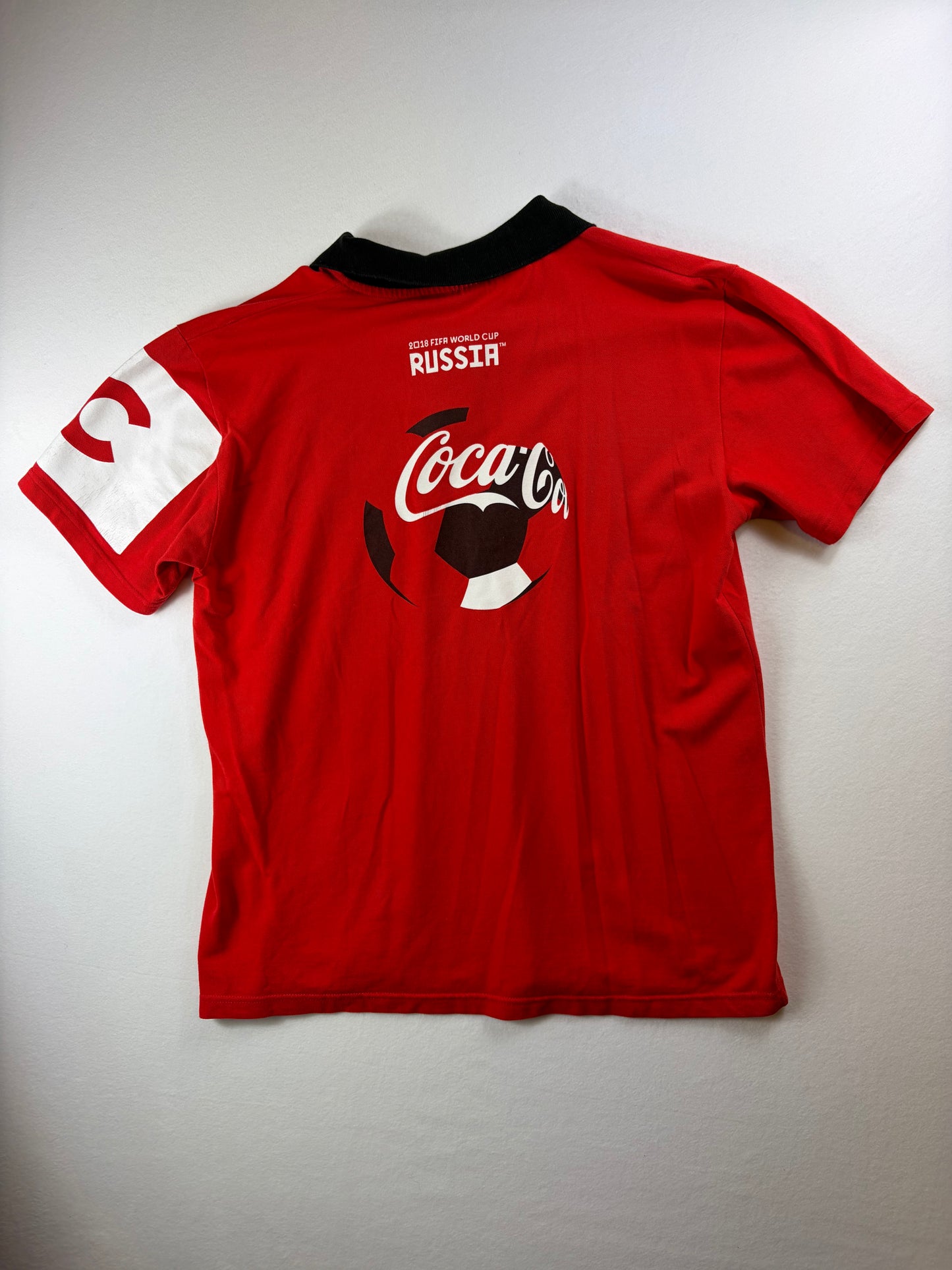 Tricou polo Coca-Cola x Campionatul Mondial de Fotbal FIFA 2018