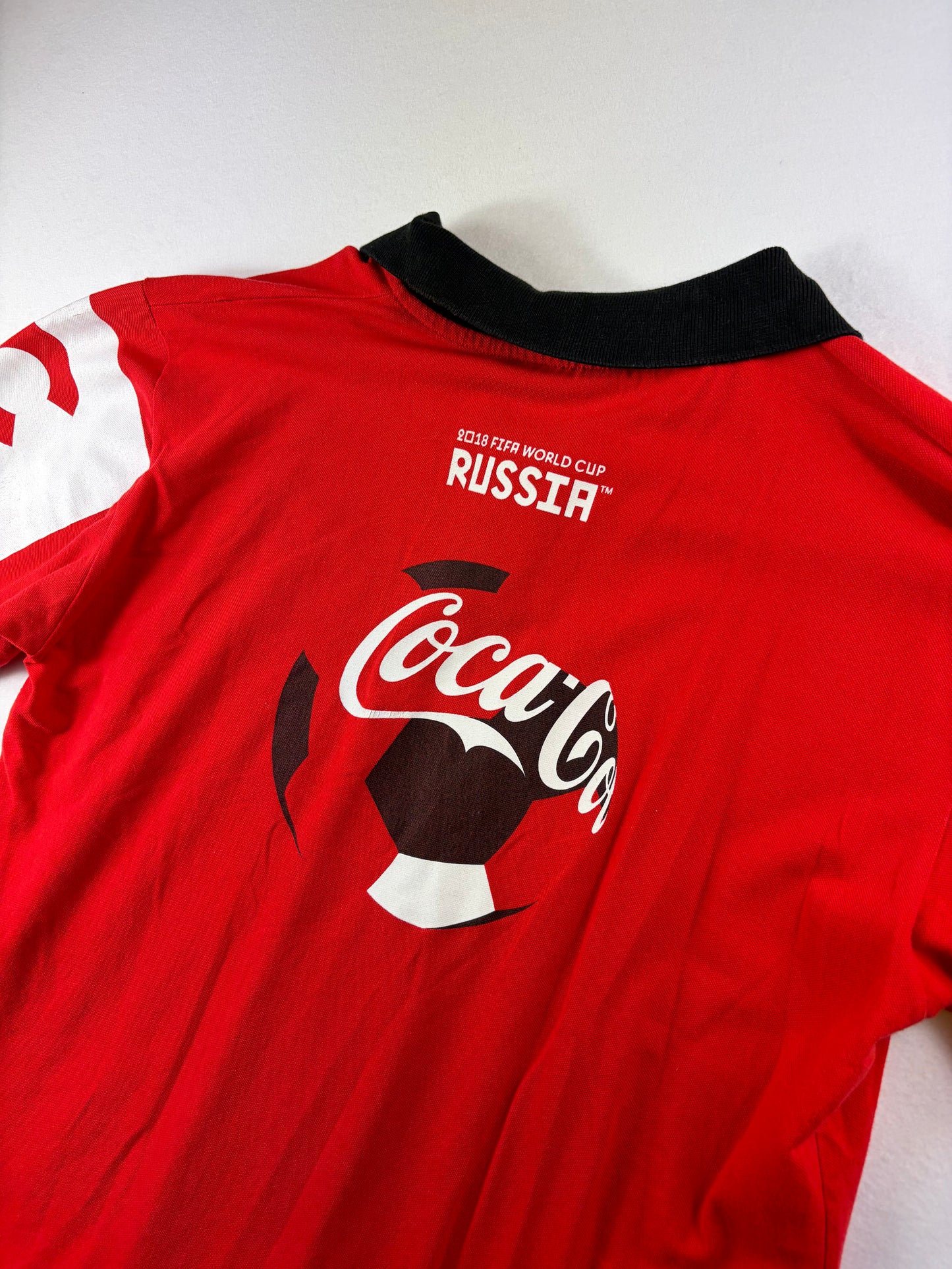 Tricou polo Coca-Cola x Campionatul Mondial de Fotbal FIFA 2018