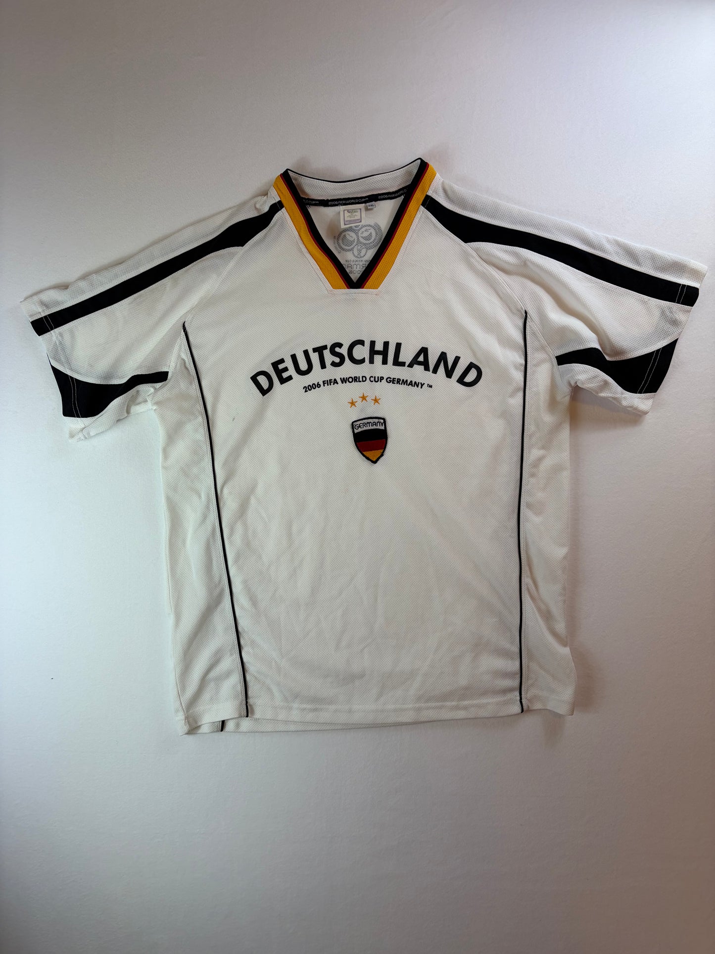 Tricou de fotbal vintage FIFA World Cup Germania 2006